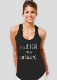 Zjedz Mięsko – Koszulka Damska Czarna