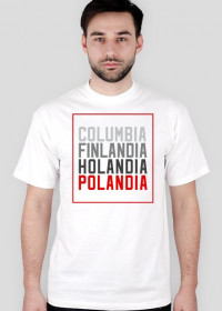 COLUMBIA FINLANDIA HOLANDIA POLANDIA - Biała, STYL!