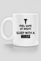 Feel safe at night - sleep with a nurse