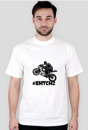 Koszulka z dużym logiem motocyklowym, różne kolory!
