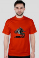 Koszulka z dużym logiem motocyklowym, różne kolory!