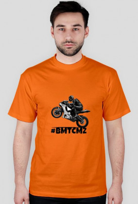 Koszulka z dużym logiem motocyklowym, różne kolory!