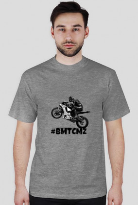 Koszulka z dużym logiem motocyklowym, różne kolory!