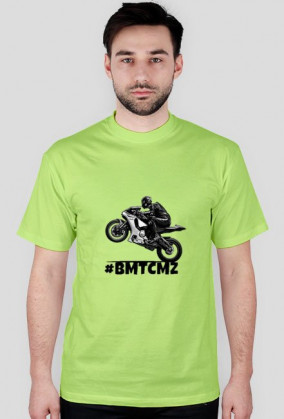 Koszulka z dużym logiem motocyklowym, różne kolory!