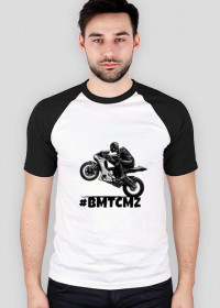 Koszulka z dużym logiem motocyklowym