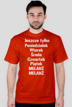 Tydzień - Koszulka męska 10 kolorów
