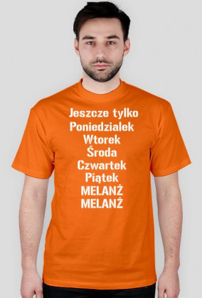 Tydzień - Koszulka męska 10 kolorów
