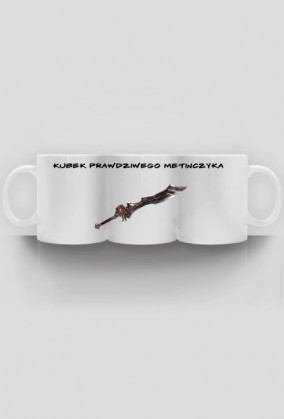 Kubek"Prawdziwy Metinczyk" "Lwi Miecz"