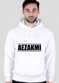 AEZAKMI hoodie (czarny nadruk)