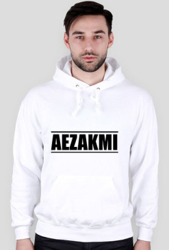 AEZAKMI hoodie (czarny nadruk)
