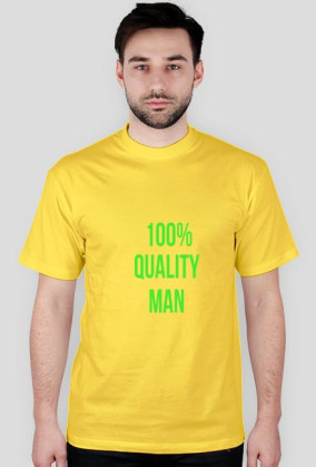 100% QUALITY MAN