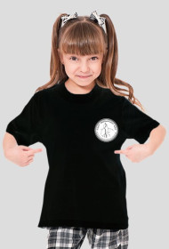 Koszulka dziewczęca z logo Grupy Śląscy Obserwatorzy Burz