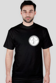 Koszulka męska z logo Grupy Śląscy Obserwatorzy Burz na przodzie i plecach