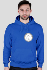 Bluza męska z logo Grupy Śląscy Obserwatorzy Burz na przodzie i plecach