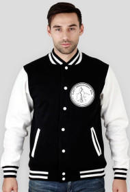 Kurtka męska z logo Grupy Śląscy Obserwatorzy Burz na przodzie i plecach