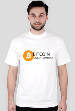 Koszulka Bitcoin Accepted