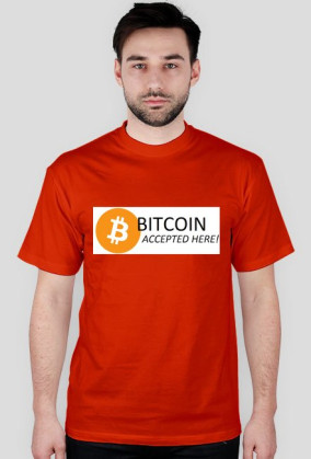 Koszulka Bitcoin Accepted