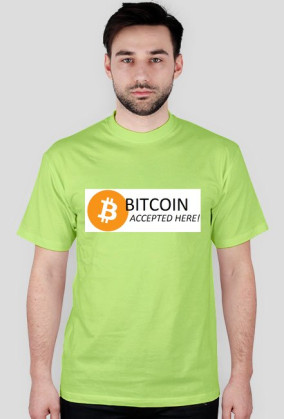 Koszulka Bitcoin Accepted