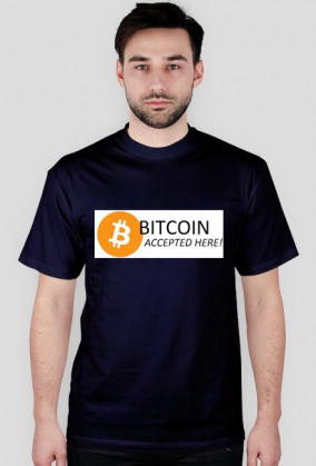 Koszulka Bitcoin Accepted