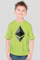 Koszulka chłopięca Ethereum