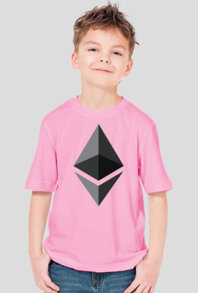 Koszulka chłopięca Ethereum