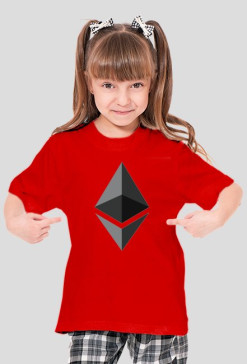 Koszulka dziewczęca Ethereum