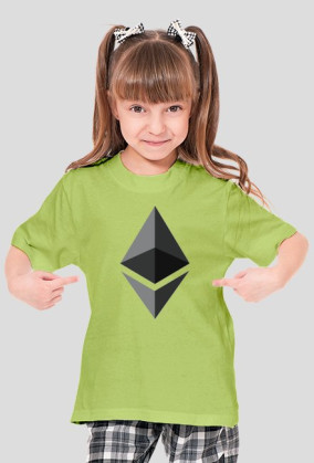 Koszulka dziewczęca Ethereum