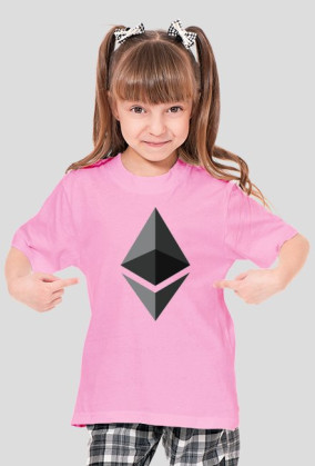 Koszulka dziewczęca Ethereum