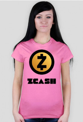 Koszulka damska Zcash napis