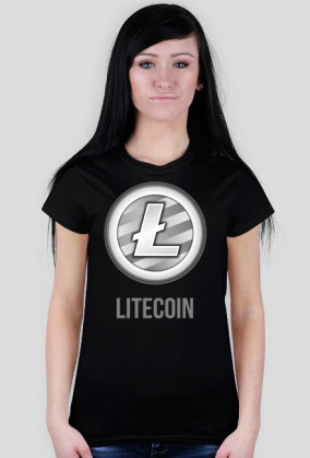 Koszulka damska Litecoin napis