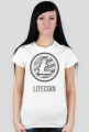 Koszulka damska Litecoin napis