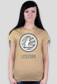 Koszulka damska Litecoin napis