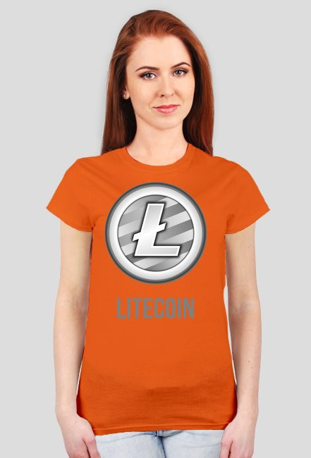 Koszulka damska Litecoin napis