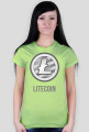 Koszulka damska Litecoin napis