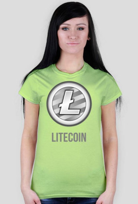 Koszulka damska Litecoin napis