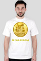 Koszulka męska Dogecoin napisy
