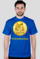 Koszulka męska Dogecoin napisy