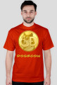 Koszulka męska Dogecoin napisy