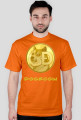 Koszulka męska Dogecoin napisy