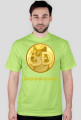 Koszulka męska Dogecoin napisy