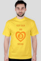 Koszulka męska Keep Calm Bitcoin
