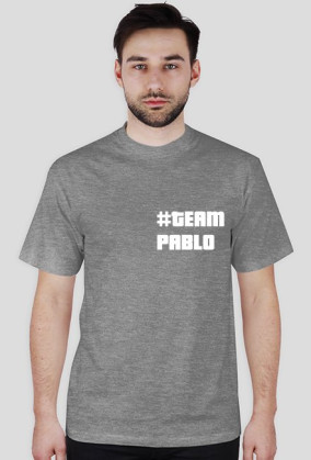 Koszulka męska #TEAM PABLO