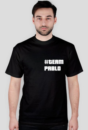 Koszulka męska #TEAM PABLO