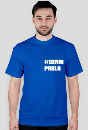 Koszulka męska #TEAM PABLO