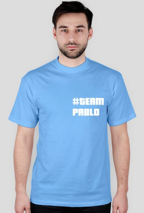 Koszulka męska #TEAM PABLO
