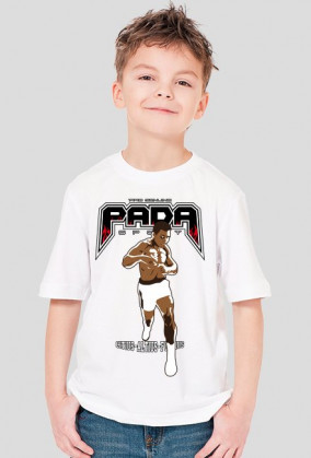 Koszulka dla chłopca - Muhammad Ali. Pada