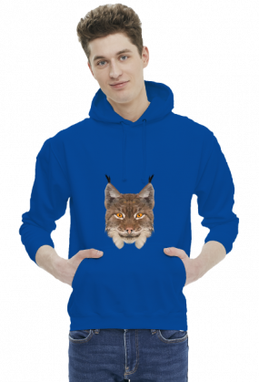 Hoodie z rysiem