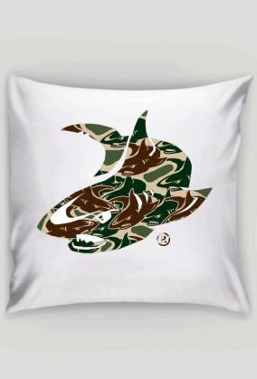 Shark Camo Pillow