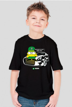 Koszulka dla chłopca - Auto. Pada