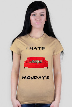 Buldogs hate monday T-shirt